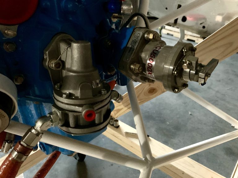 Prop governor install Philip's RV8 Build